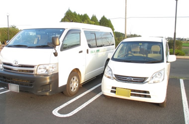 送迎 写真