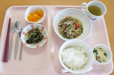 栄養管理 写真